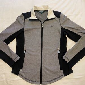 Lauren Ralph Lauren Zip Front Performance Jacket with Zipper Pockets Ladies’ M